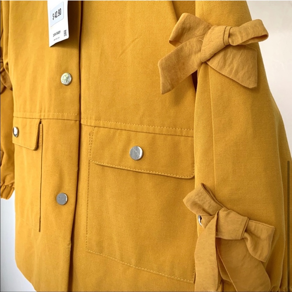 Zara Baby Girl Lightweight Hooded Coat - Picture 2 of 4